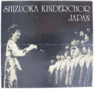 Programmheft zum Gastspiel des Shizuoka Kinderchores aus Japan im Palast der Republik