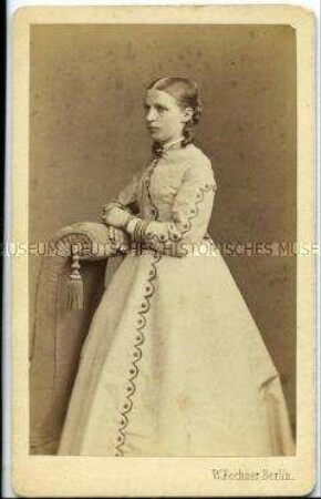 Junge Frau, Carte de Visite