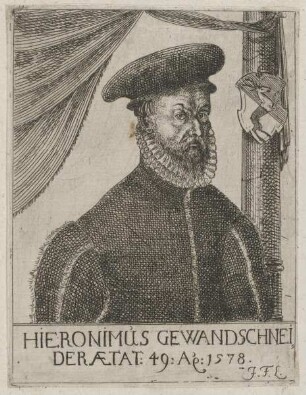 Bildnis des Hieronimus Gewandschneider