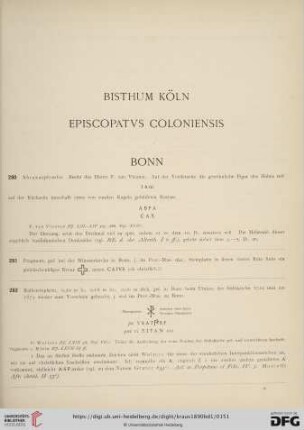 Bisthum Köln