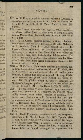 In Quart. (Nr. 5292 - 5559)