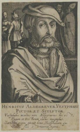 Bildnis des Henricus Aldegrever