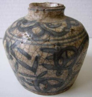 Vase mit Darstellung eines Wildtiers