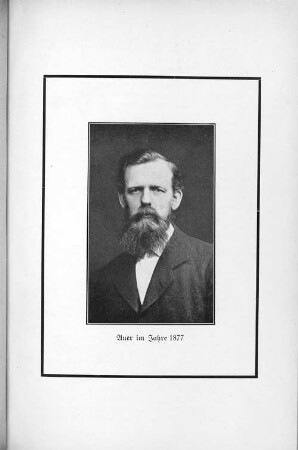 Auer im Jahre 1877
