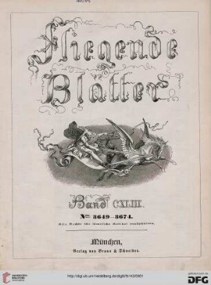 143: Fliegende Blätter