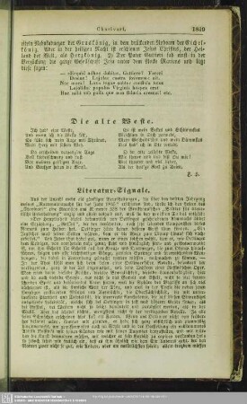 Literatur-Signale
