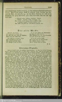 Literatur-Signale