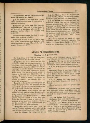 211-238, Achter Verhandlungstag: 3.2.1920
