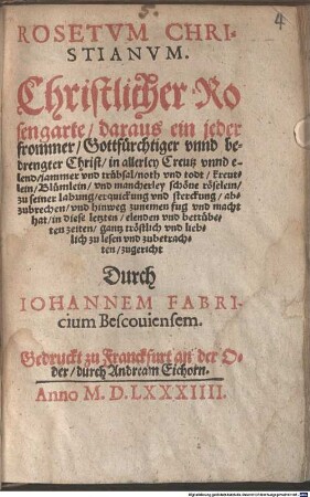 Rosetum christianum