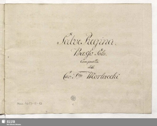 Salve regina - Mus.4657-E-13 : B, orch; E