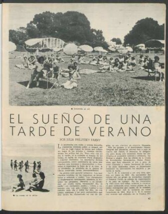 El sueño de una tarde de verano