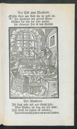Der Tod zum Wucherer