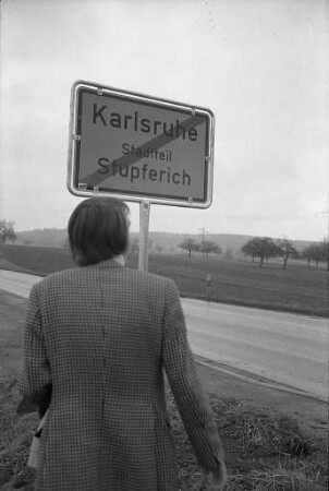 Eingemeindung von Stupferich und Hohenwettersbach mit Wirkung vom 1. Januar 1972
