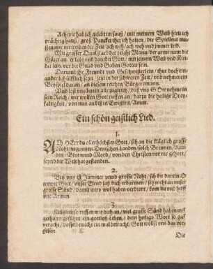 Ein schön geistlich Lied.