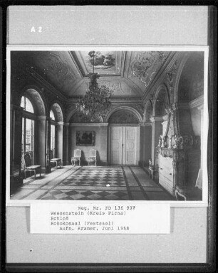 Speisesaal, Weesenstein