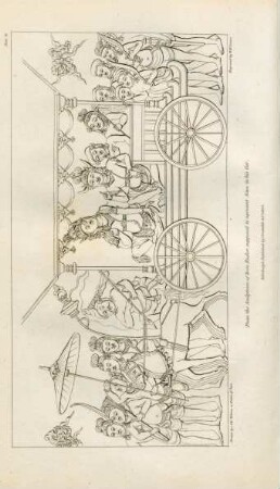 Plate 21. From the sculptures of Boro Budor, supposed to represent Siwa in his car