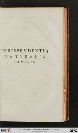 Iurisprudentia naturalis civilis