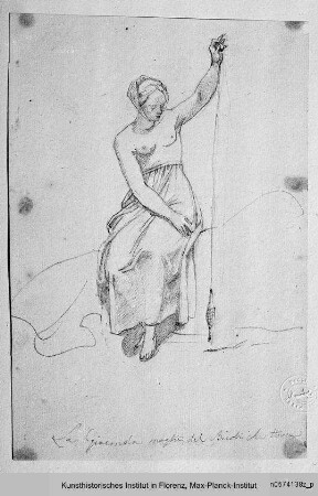 Frau mit Spindel (La Gioconda ...)