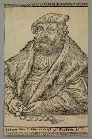Bildnis des Johann Friedrich I. von Sachsen