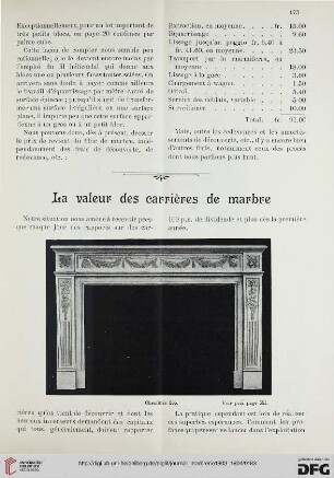 1: La valeur des carrières de marbre