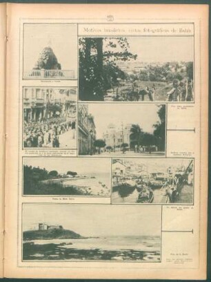 Motivos brasileños: vistas fotográficas de Bahía