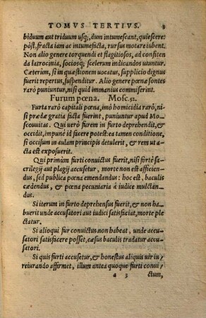 Florilegium historicum : apophtegmatibus, sententiis selectis, venuste dictis, salibus, jocis, ac variis omnino memorabilibus historiis, antiquis & recentibus, ex variis autoribus collectis, refertum, & in tres tomos sive libros distinctum, 3