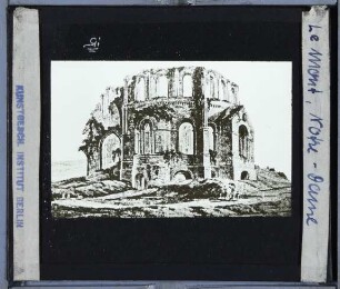 Le Mont, Kirche (Ruine)