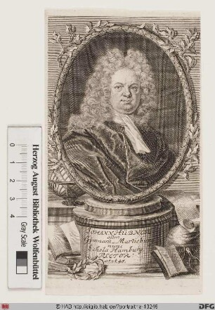 Bildnis Johann Hübner (II)
