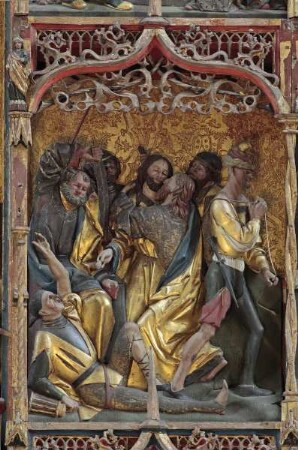 Szenen aus dem Marienleben und der Passion Christi — Der Judaskuß
