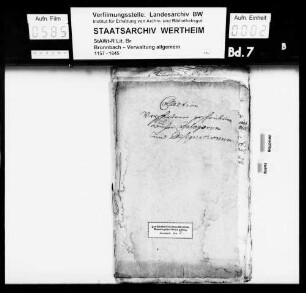 Kollektion verschiedener geschriebener Bücherkataloge und Bücherdesignationum s.a.
