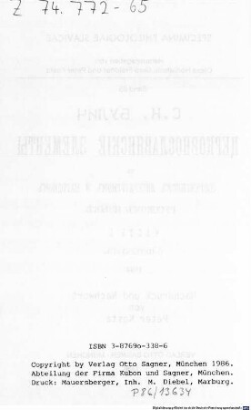 Cerkovnoslavjanskie ėlementy v sovremennom literaturnom i narodnom russkom jazykě, 1