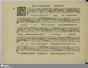 VI. Josquin des Prez: Domine ne in furore