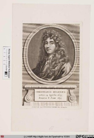 Bildnis Christiaen Huygens