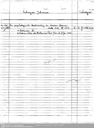 Schreyer, Johannes