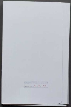 Franz M. Liebhold, Havilla Zigarrenfabriken GmbH, Heidelberg - Rückerstattungsansprüche gegen die Rinn & Cloos AG betr. die Havilla Zigarrenfabriken GmbH