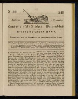 No 36. 1836. 2. September