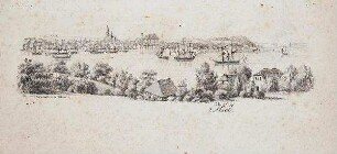 Kiel - Ansicht von Ellerbek aus