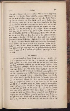 27. Deutung.