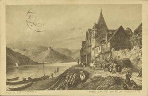 Hotel Königsstuhl - Rhens a. Rh. im 17. Jahrhundert