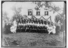 Kriegerverein aus Veringenstadt oder Veringendorf; in der ersten Reihe mit hellem Hut Direktor Anton Bumiller