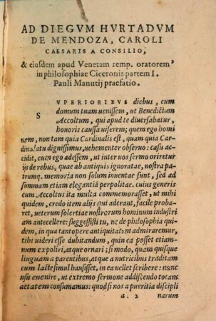 De Philosophia, 1. Academicarum quaestionum editionis primae liber secundus ...