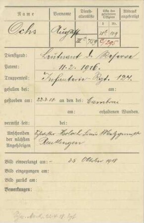 Ochs, August