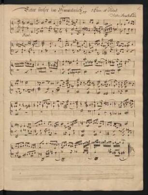 Vater unser im Himmelreich; org; 1t; BuxWV 219