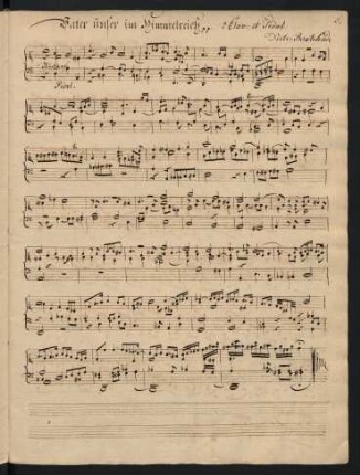 Vater unser im Himmelreich; org; 1t; BuxWV 219