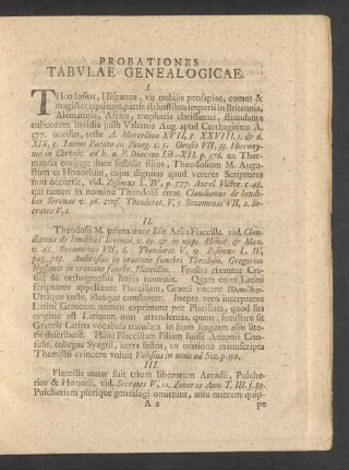 Probationes Tabulae Genealogicae