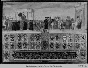 Einzug von Papst Clemens VIII. in Ferrara 1598