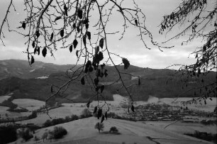 Wittnau: Blick zum Schauinsland; vom Rand des Schönbergs