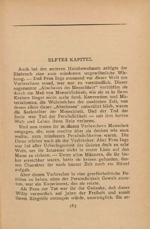 Elftes Kapitel