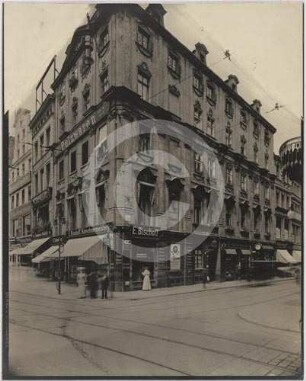 Bürgerhaus Ecke Ring 42 / Schmiedebrücke in Breslau