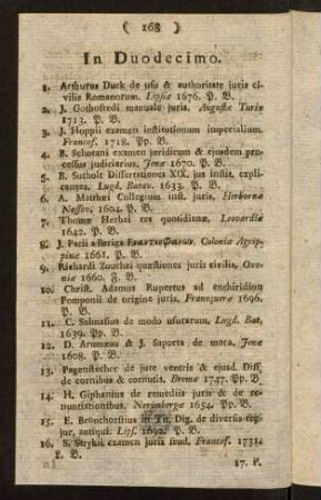 168-175, In Duodecimo.
